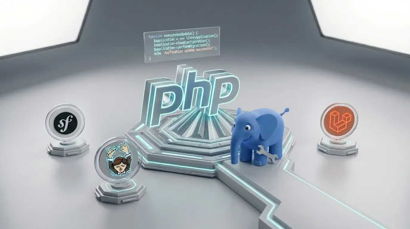 Code PHP sur un éditeur de développement