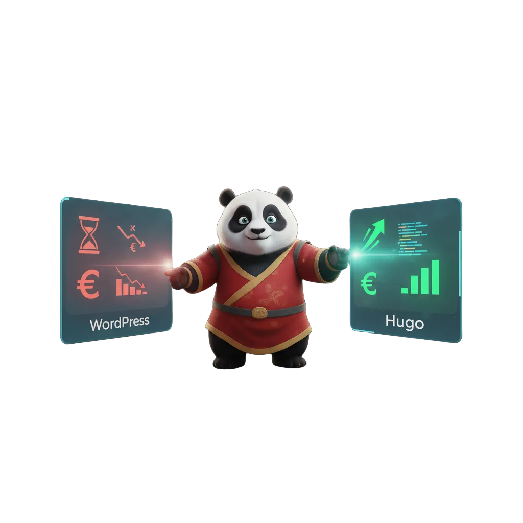 Interface du site Soair après migration vers Hugo